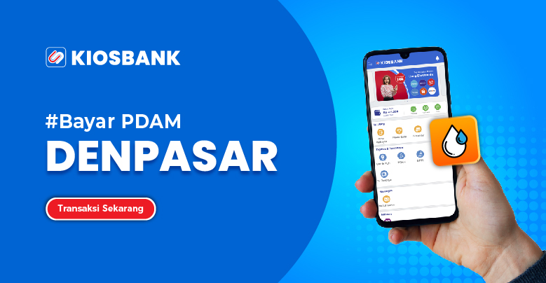 Bayar Tagihan PDAM Kota Denpasar Tirta Sewakadarma di Kiosbank
