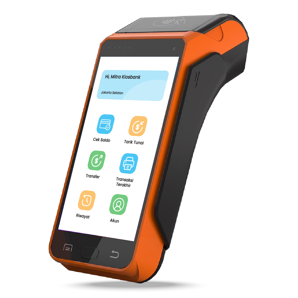 EDC Mini ATM EDC Android Mitra Kiosbank